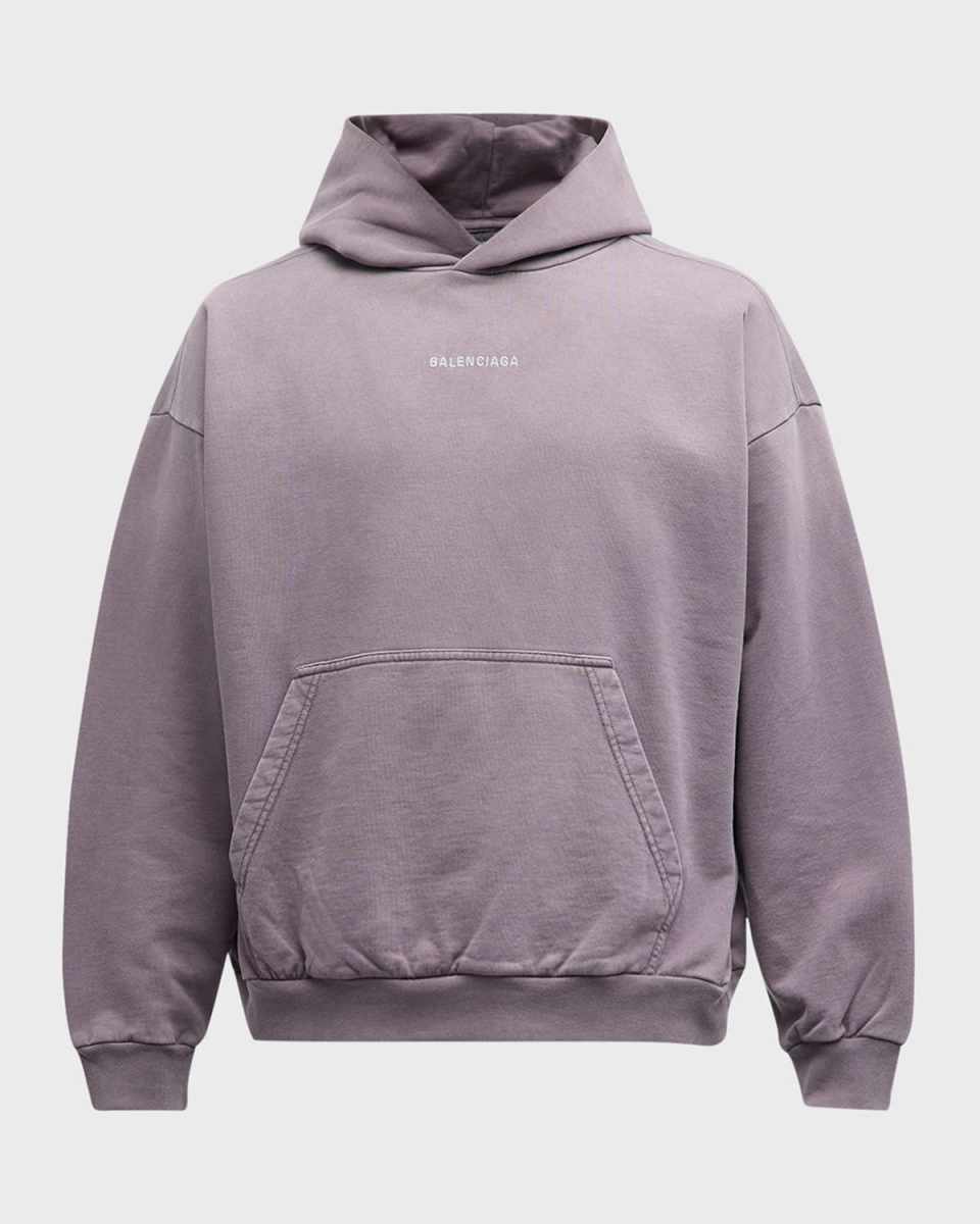Men's Balenciaga Back Hoodie Medium Fit