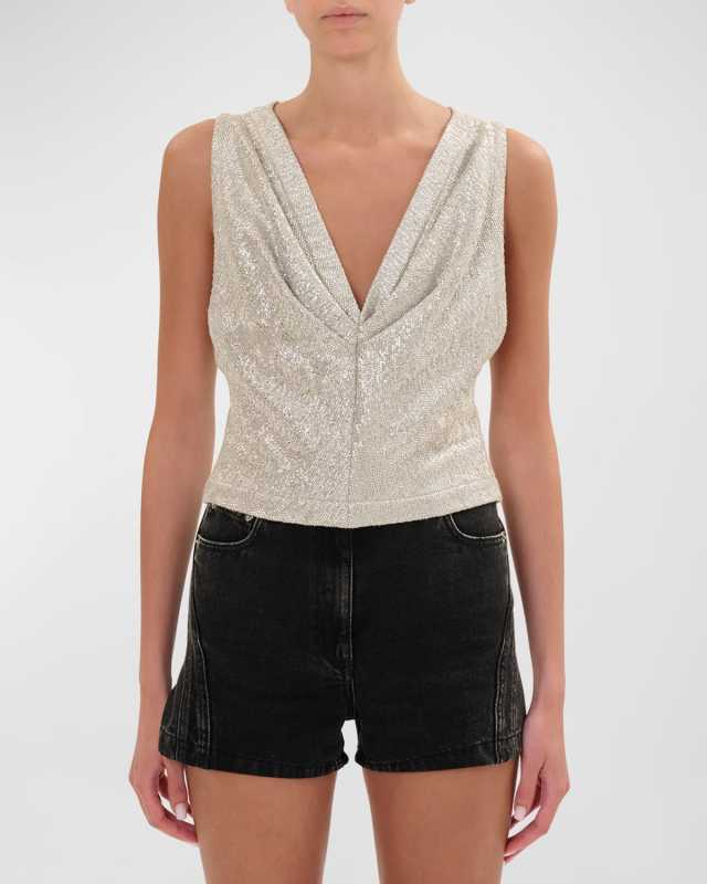 Samira Draped Tank Top