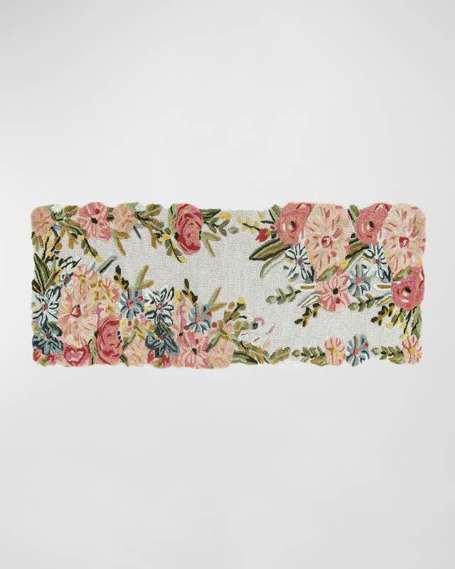 Flower Garden Rug, 2'6" x 8'