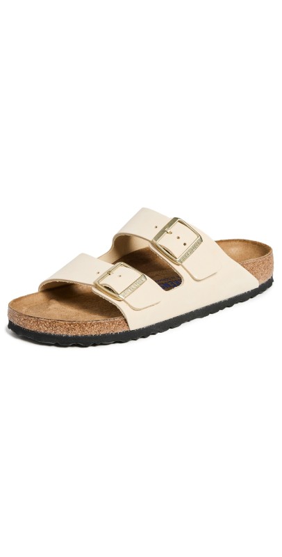 Birkenstock Arizona Soft Footbed Sandals Ecru
