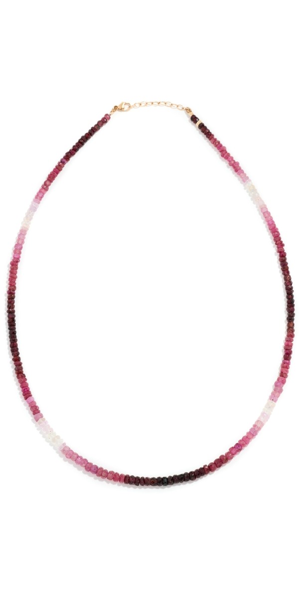 JIA JIA 14k Ombre Ruby Necklace Ruby