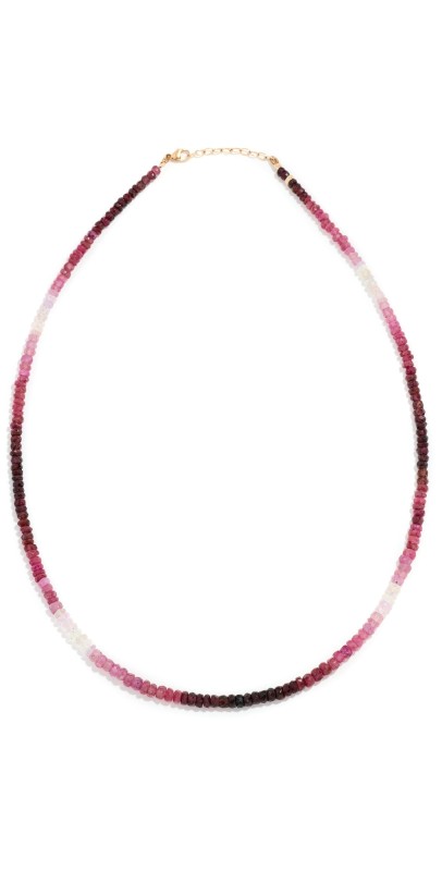 JIA JIA 14k Ombre Ruby Necklace Ruby