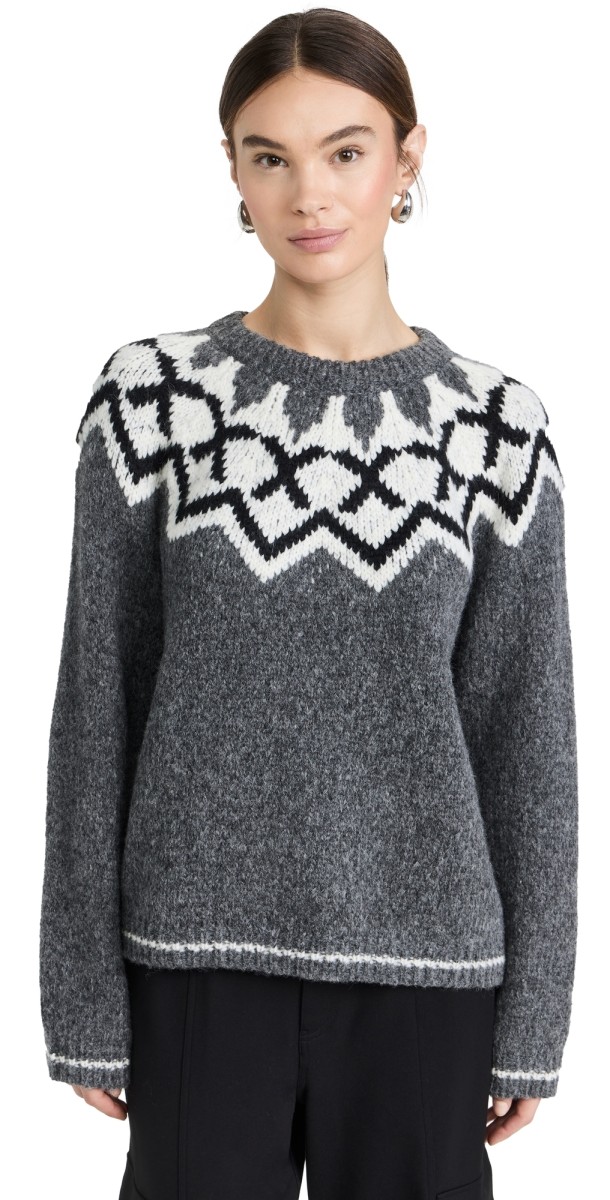 Velvet Alexa Sweateredium Heather Grey