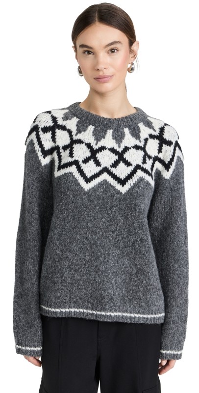 Velvet Alexa Sweateredium Heather Grey