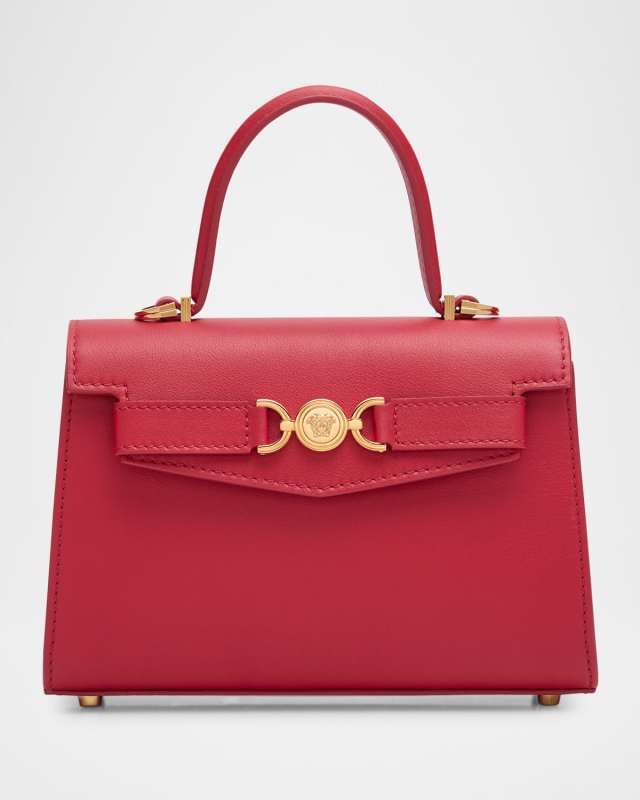 Medusa 95 Small Leather Top-Handle Bag