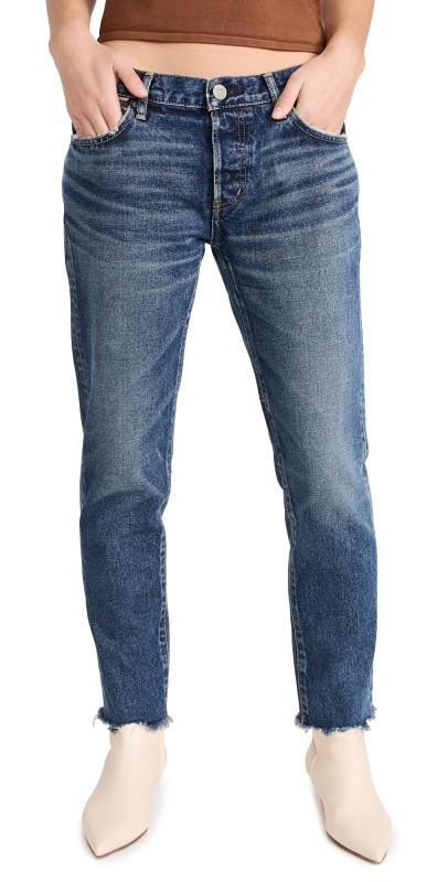 MOUSSY VINTAGE Velden Tapered Jeans Blue