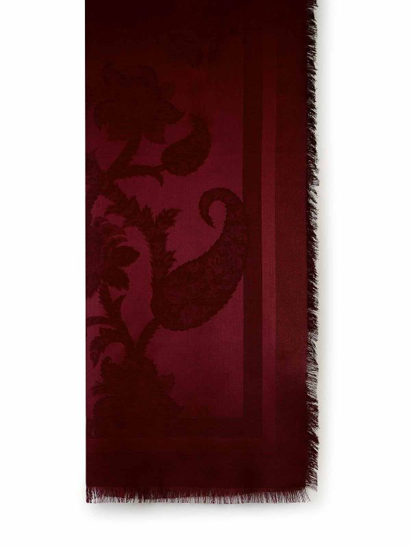 Etro Écharpe - Rouge Bru