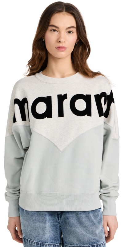 Isabel Marant Étoile Houston Sweatshirt Light Blue