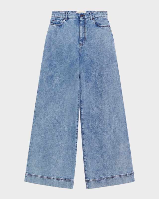 Vega Wide-Leg Denim Jeans
