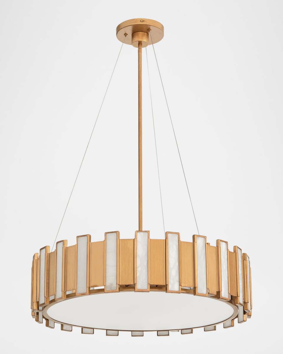 Volterra 36" 4-Light Chandelier