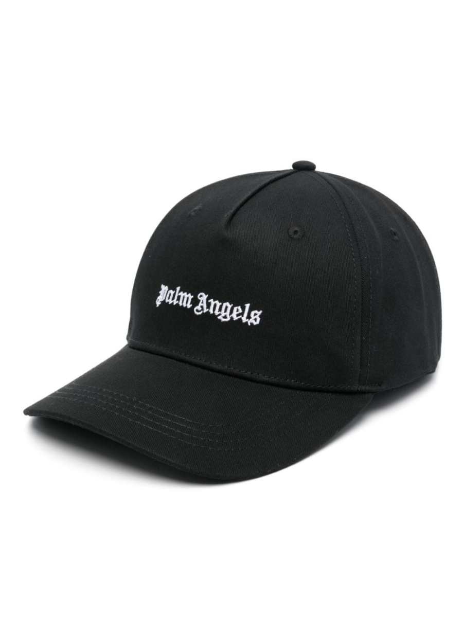 logo-embroidered cotton cap