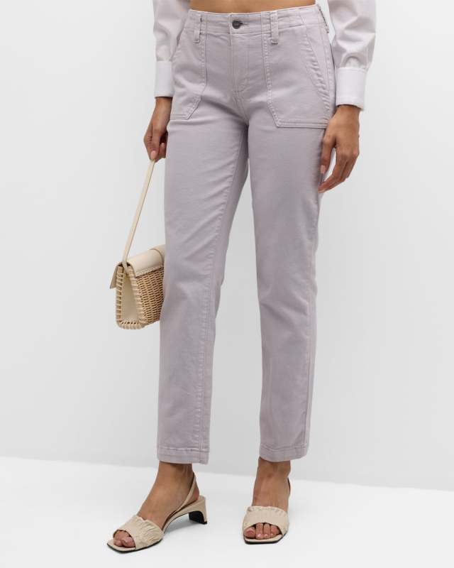 Mayslie Straight Ankle Jeans