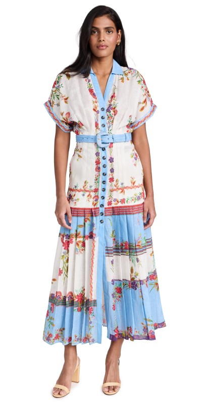 SALONI Riya B Dress Zinnia Grove Plmt