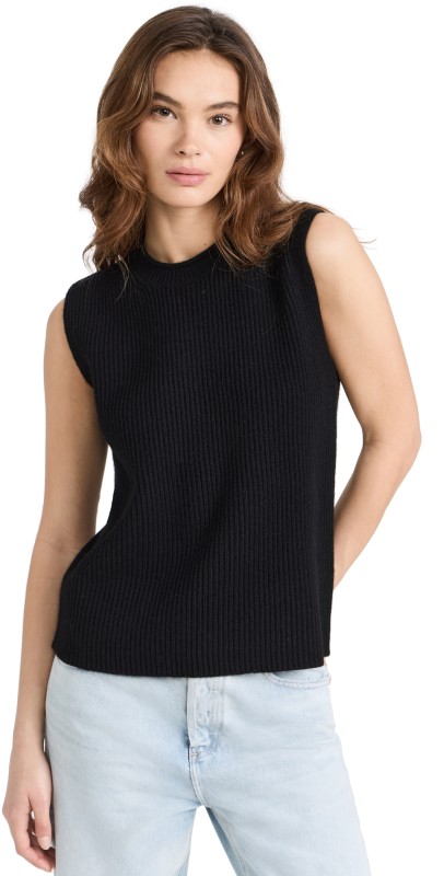 Guest in Residence Layer Up! Vest Black