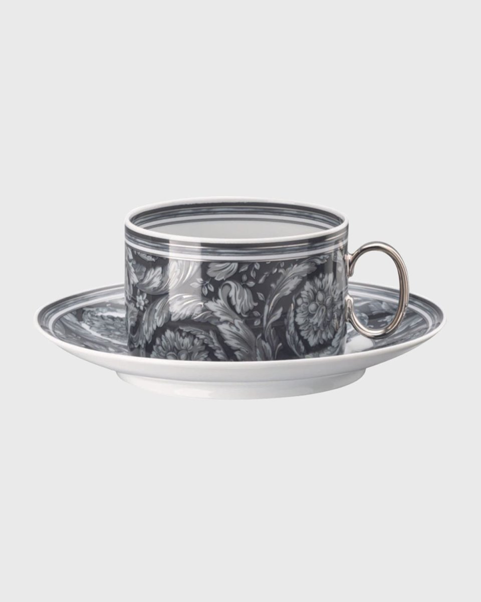 Barocco Haze Tea Cup & Saucer, 6 oz.