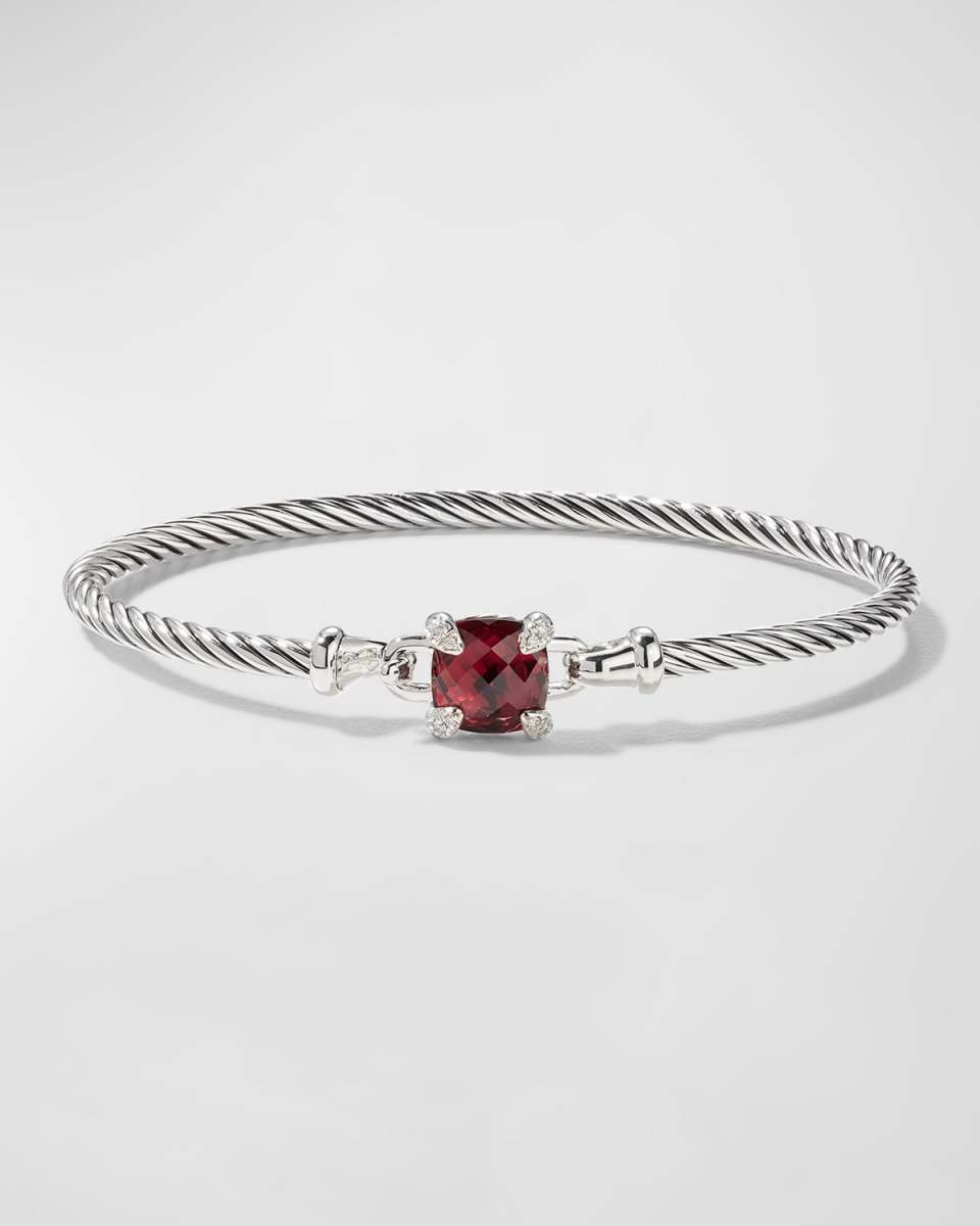 Chatelaine Pave Prong Bracelet with Ston
