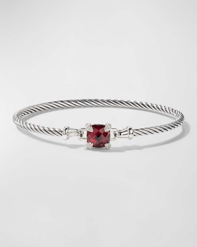 Chatelaine Pave Prong Bracelet with Ston