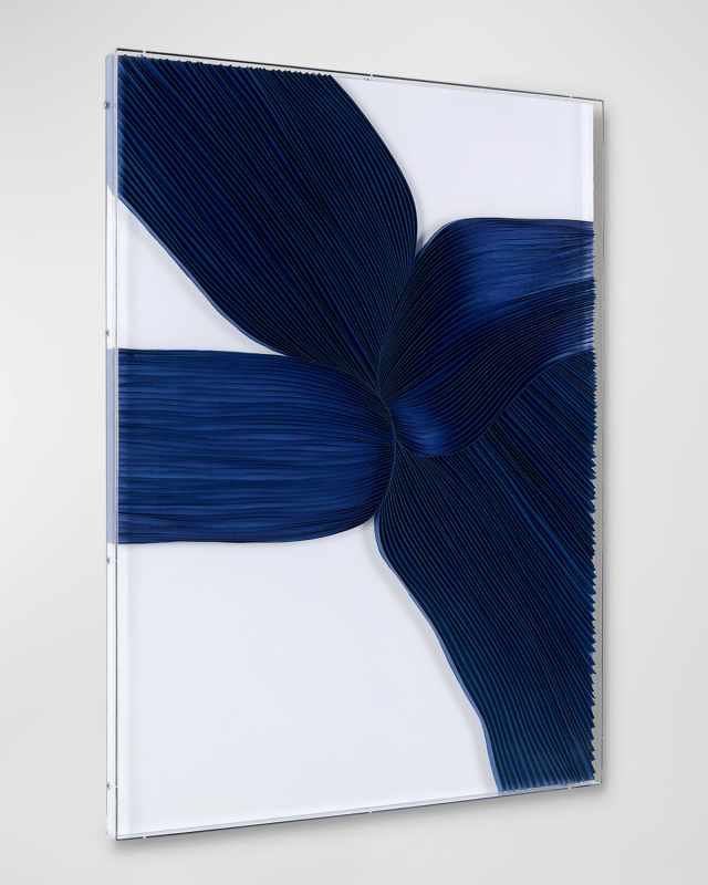 "Indigo Origami" Original Art by Tony Fey