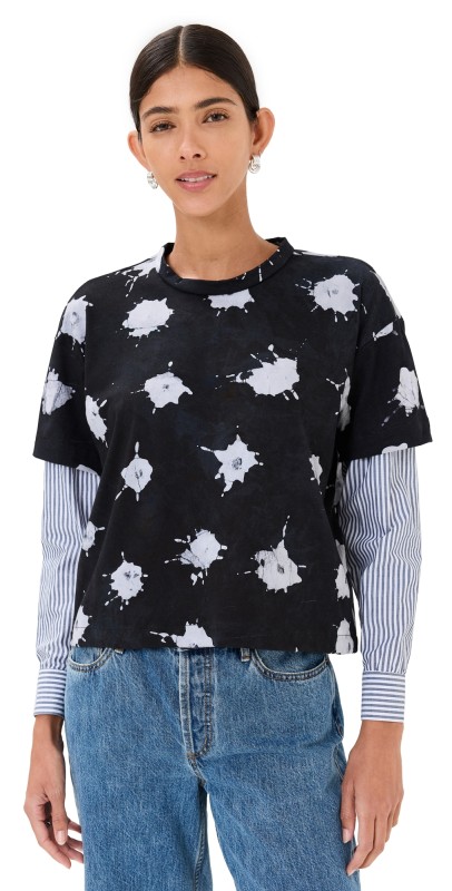 Busayo Dotun Top Black and White
