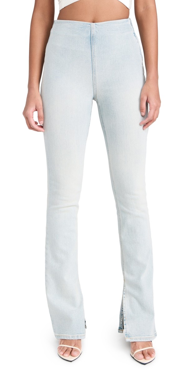 EB Denim Split Hem Jeggings Shoreline