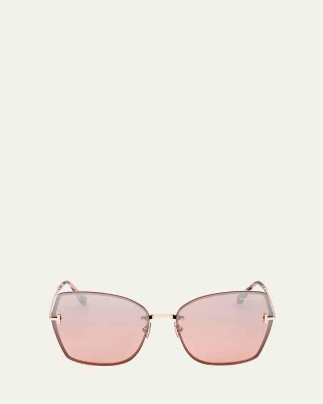 Nickie Metal Butterfly Sunglasses