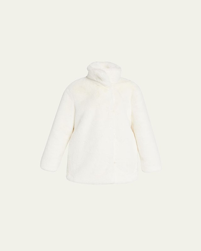 Faux-Fur Short Jacket