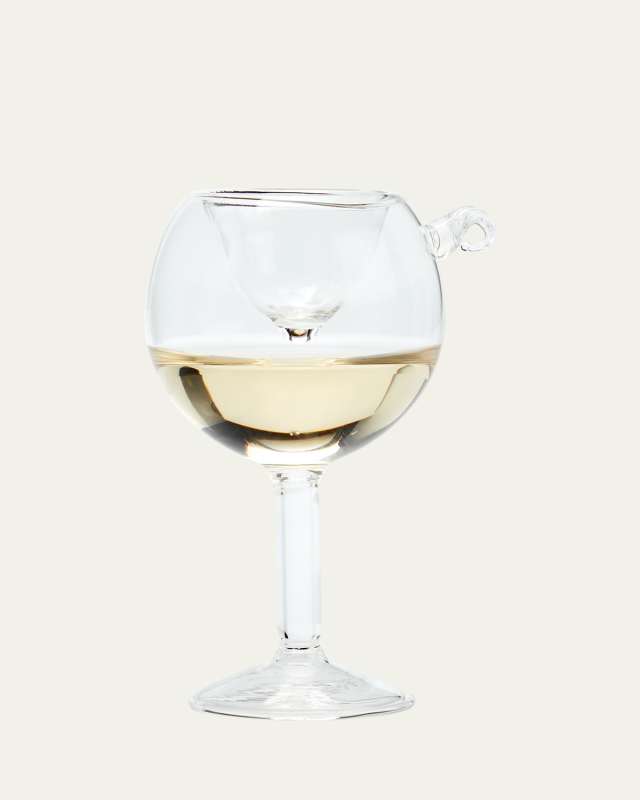 Glass Of Chardonnay Wine Ornament