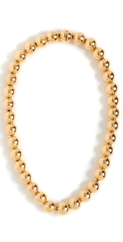 Jil Sander Metal Sphere Necklace 1 Gold