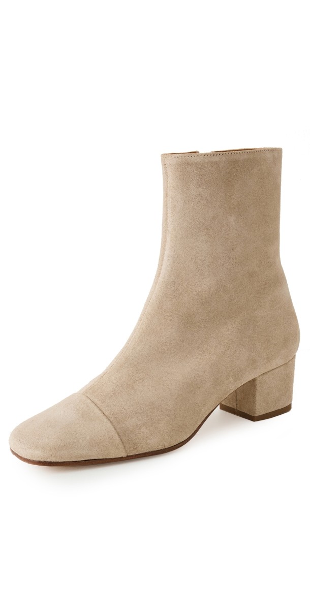 STAUD Aimee Short Boots Mink