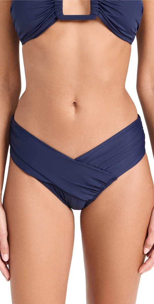 STAUD Emsley Bikini Bottoms Navy