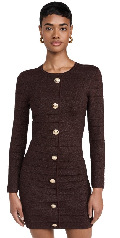 Retrofête Saylor Dress Metallic Earth