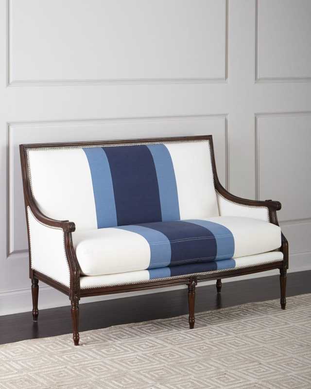 Lapis Colorblock Settee