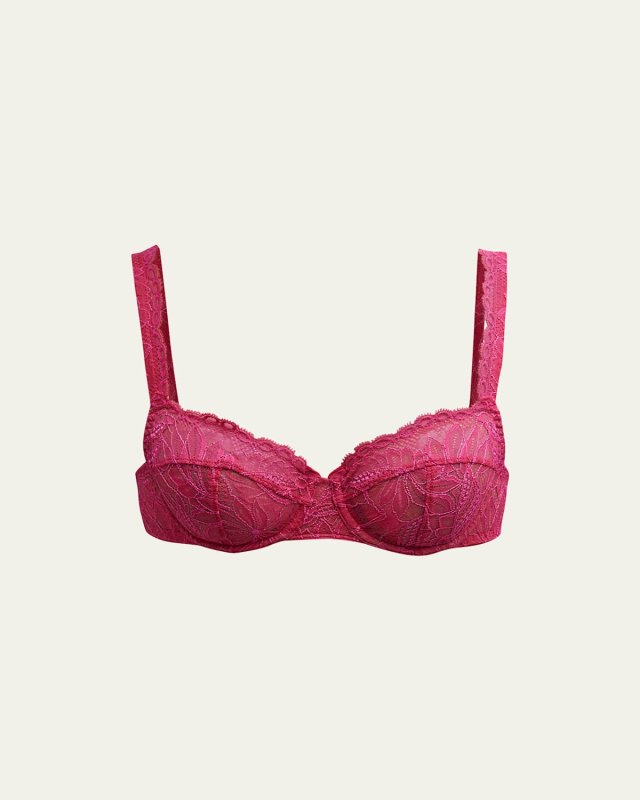 Exotica Scalloped Lace Demi Bra