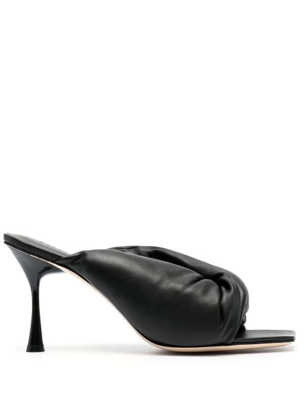 Croissant 90mm heeled mules