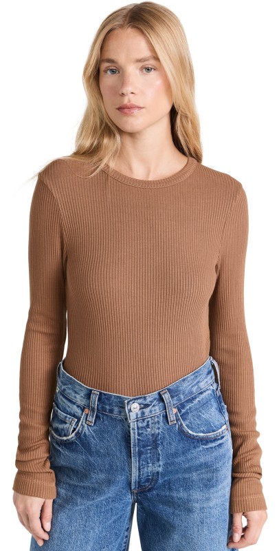 Citizens of Humanity Bibna Crew Neck Honey