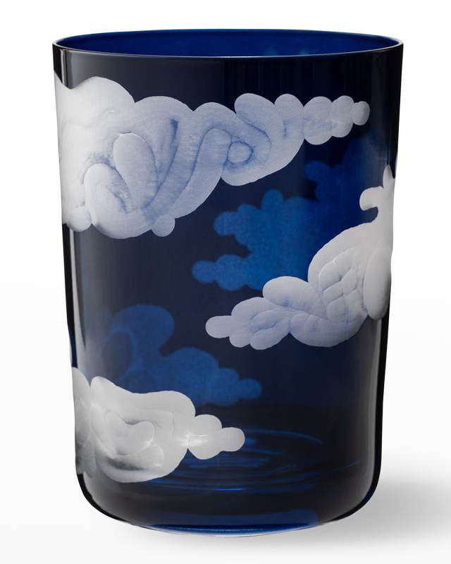 Cobalt Crystal Tumbler