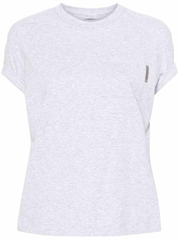 Monili-chain T-shirt