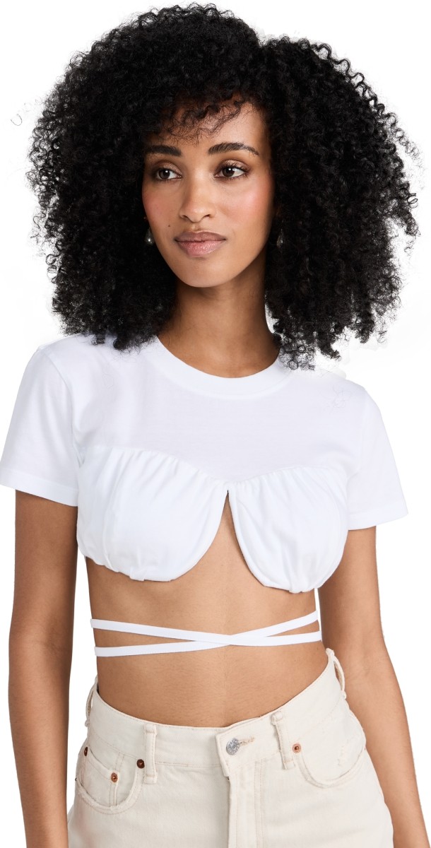 Jacquemus Le Baci T-Shirt White