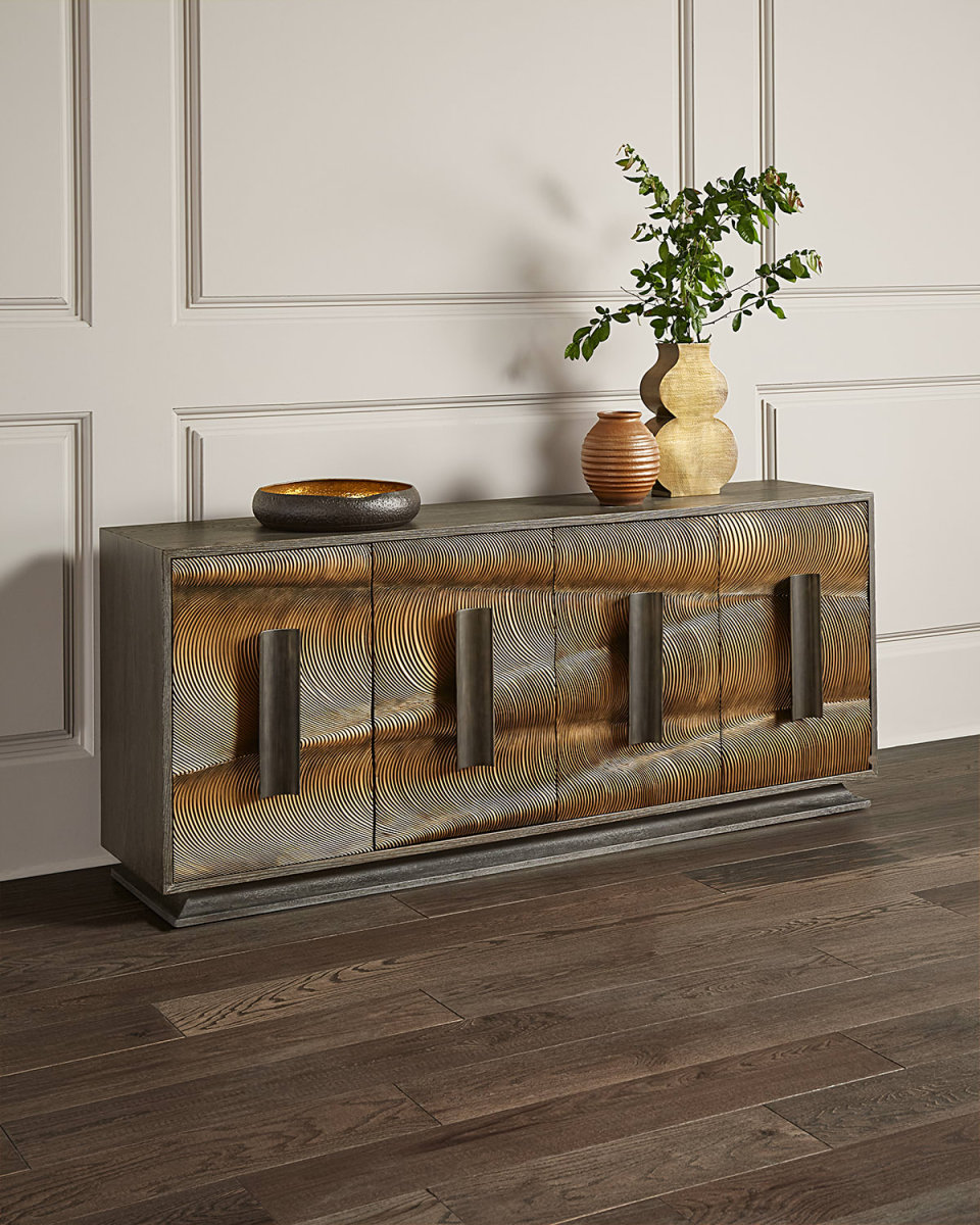 Swaley 4-Door Credenza
