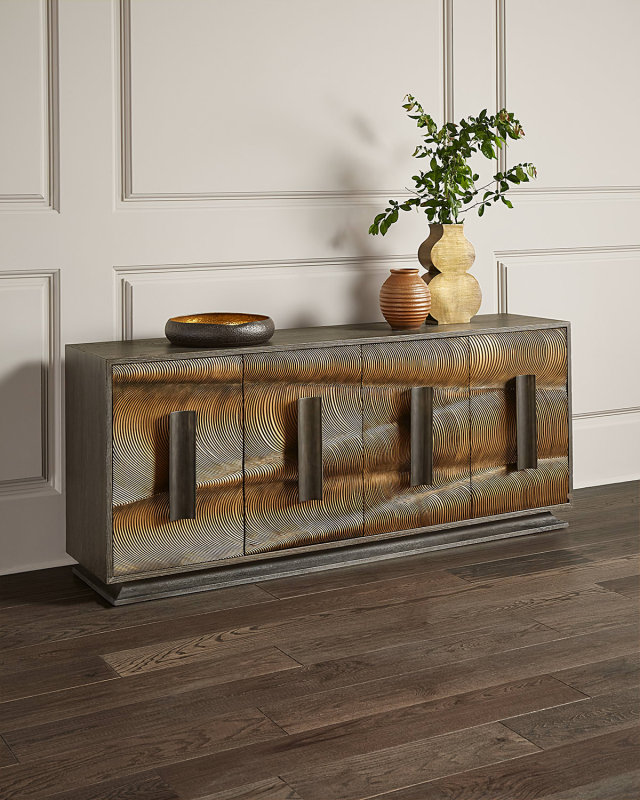 Swaley 4-Door Credenza