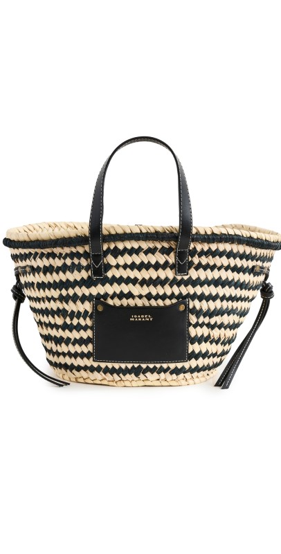 Isabel Marant Cadix Mini Bag Natural/Black