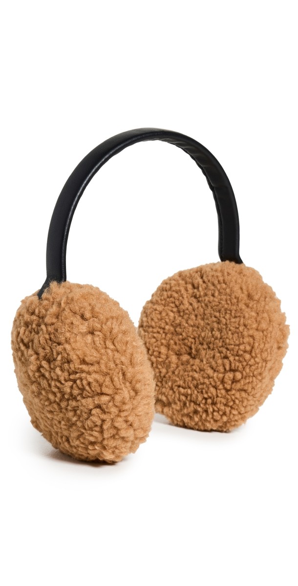 Apparis Esme Luxe Teddie Ear Muffs Hazelnut