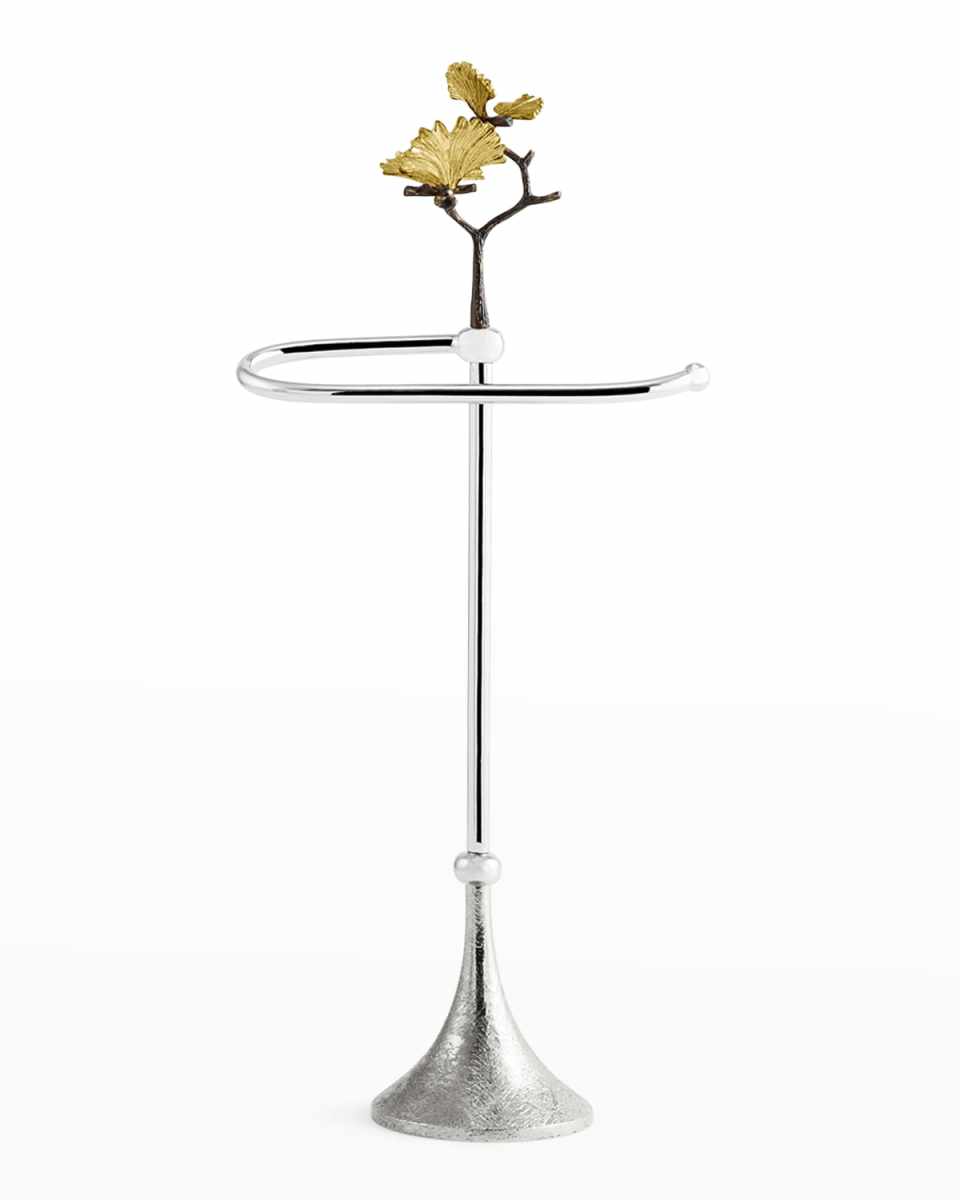 Butterfly Ginkgo Fingertip Towel Stand
