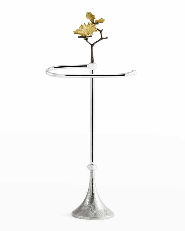Butterfly Ginkgo Fingertip Towel Stand