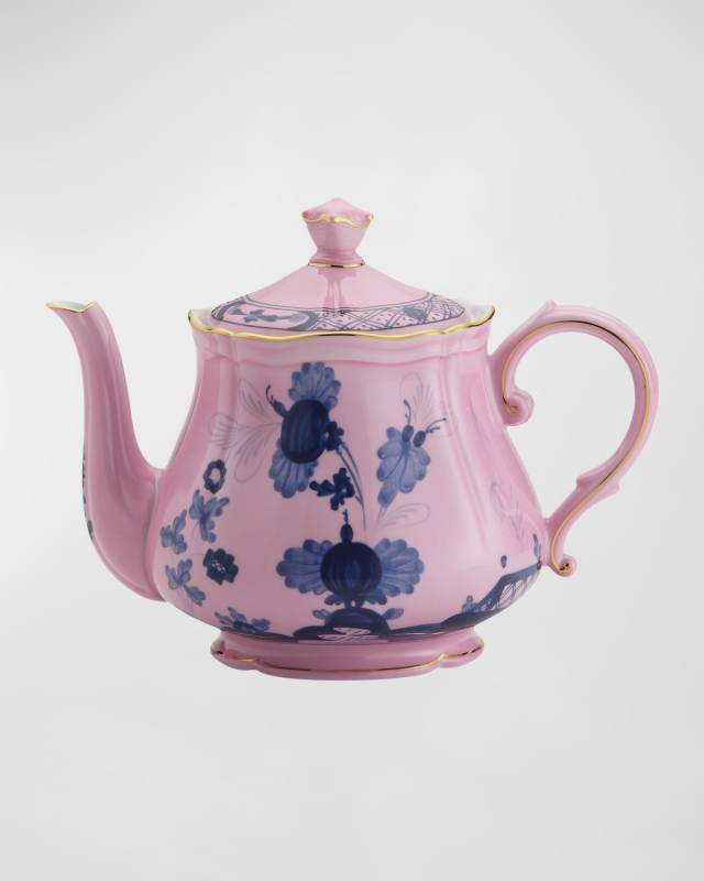 Azalea Oriente Italiano Golden Teapot