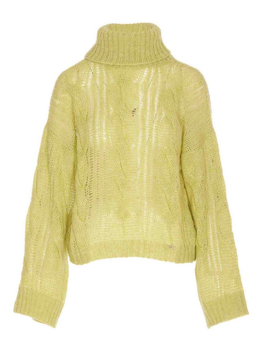 Liu Jo Pull Col Rond - Vert