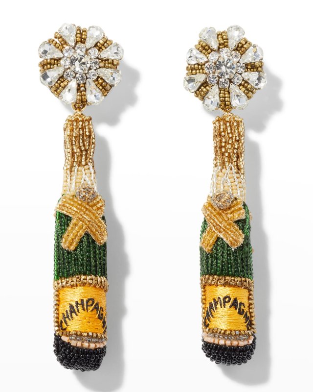 Champagne Earrings