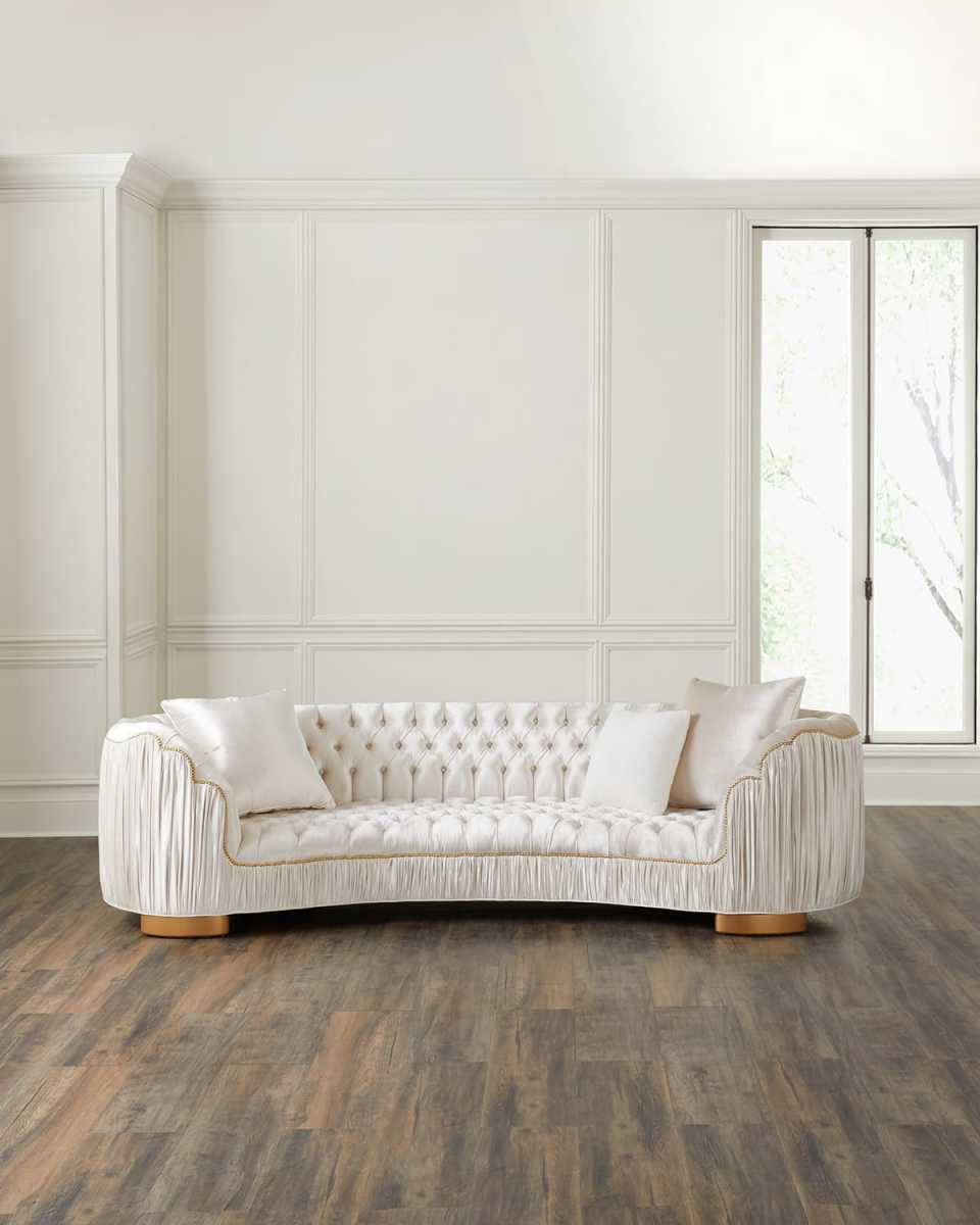 Emma Curved Sofa, 118.5"