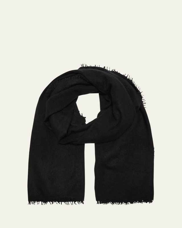 Fuzzy Feutre Cashmere Shawl