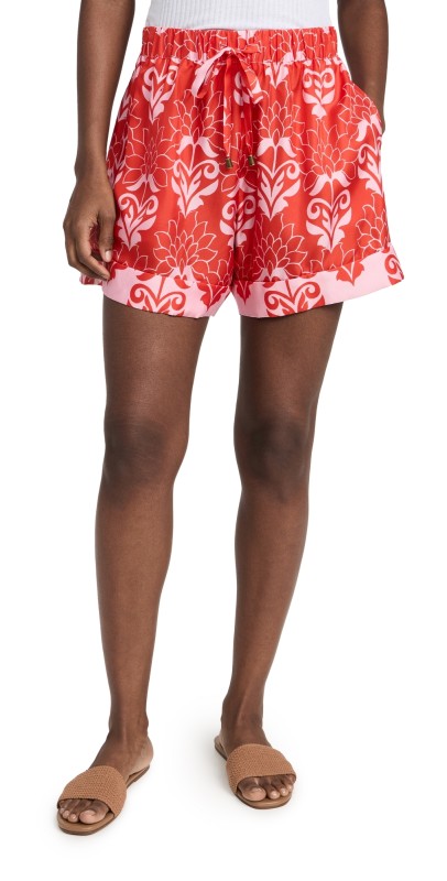 Figue Coppins Shorts Mosaic Sunset Pink